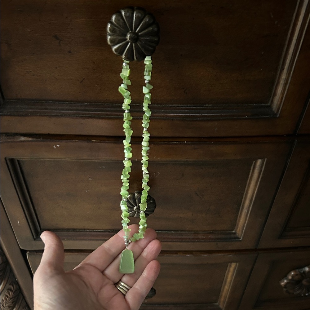 Green Stone Necklace